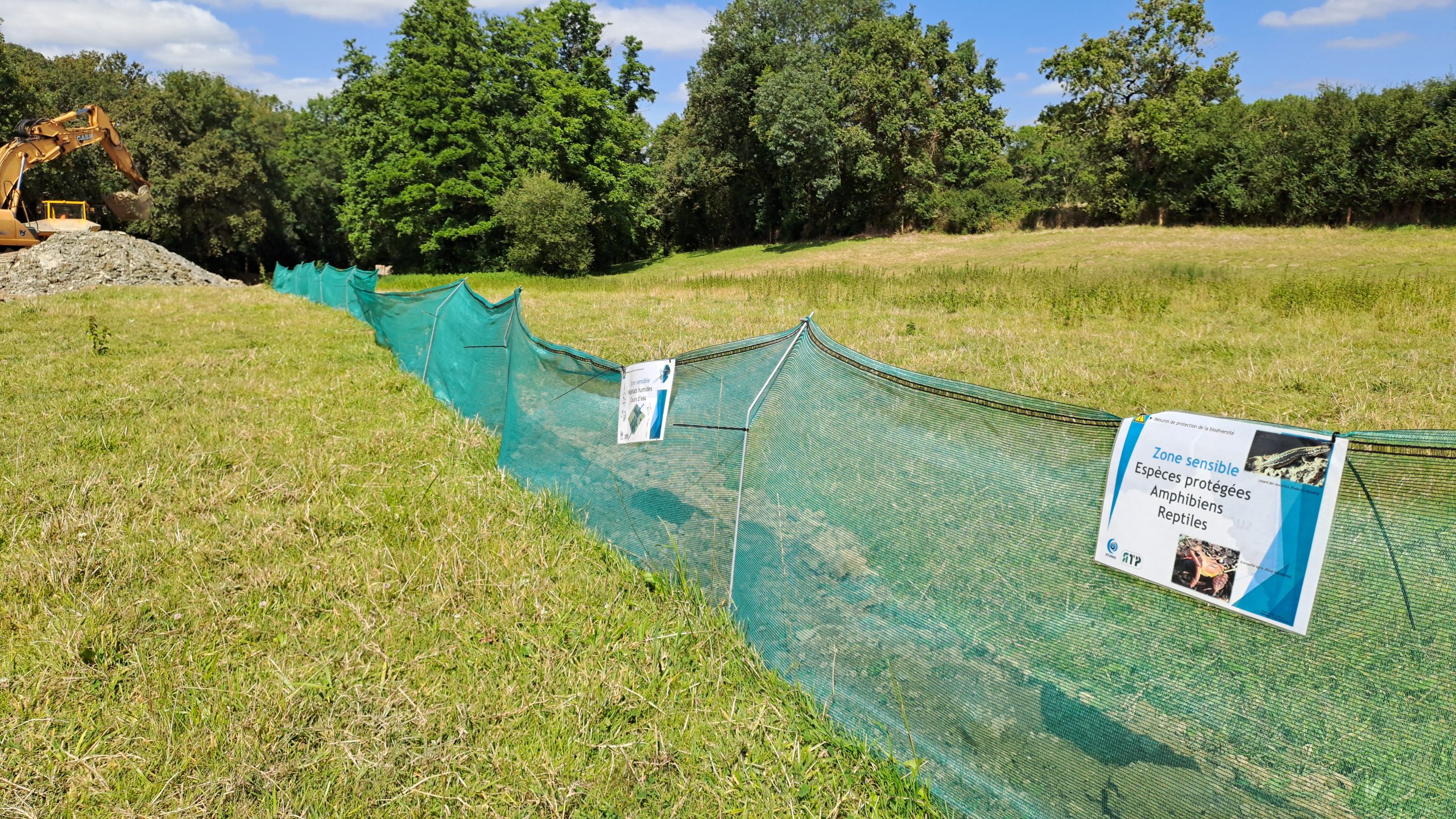 Barrière à amphibiens